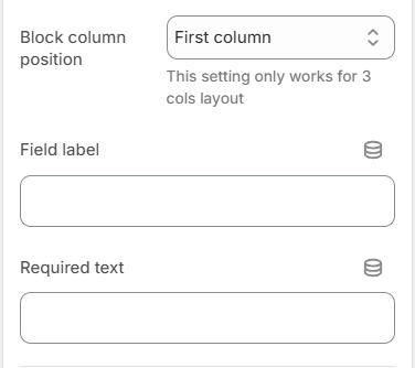 custom text box